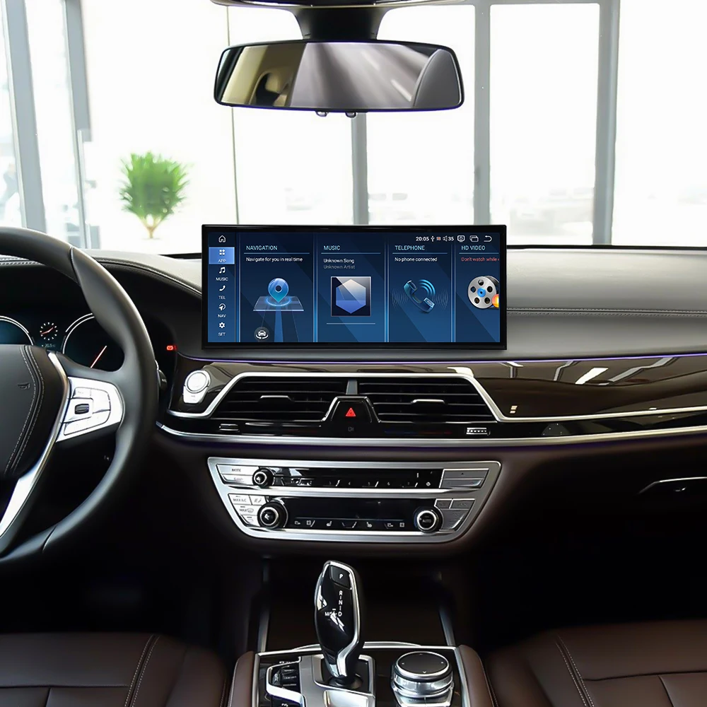 8-rdzeniowy Android 14 Multimedia do BMW serii 7 G11 2016~2018 Nawigacja GPS Radio Samochodowe Stereo Odbiornik Carplay Auto WiFi Jednostka Główna