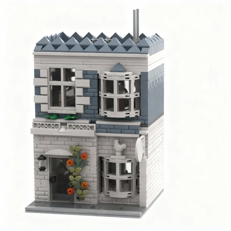 

768pcs MOC Art Shop Mini Modular Streetscape Model Building Blocks Construction Toy Christmas Gifts DIY Creative Idea Education
