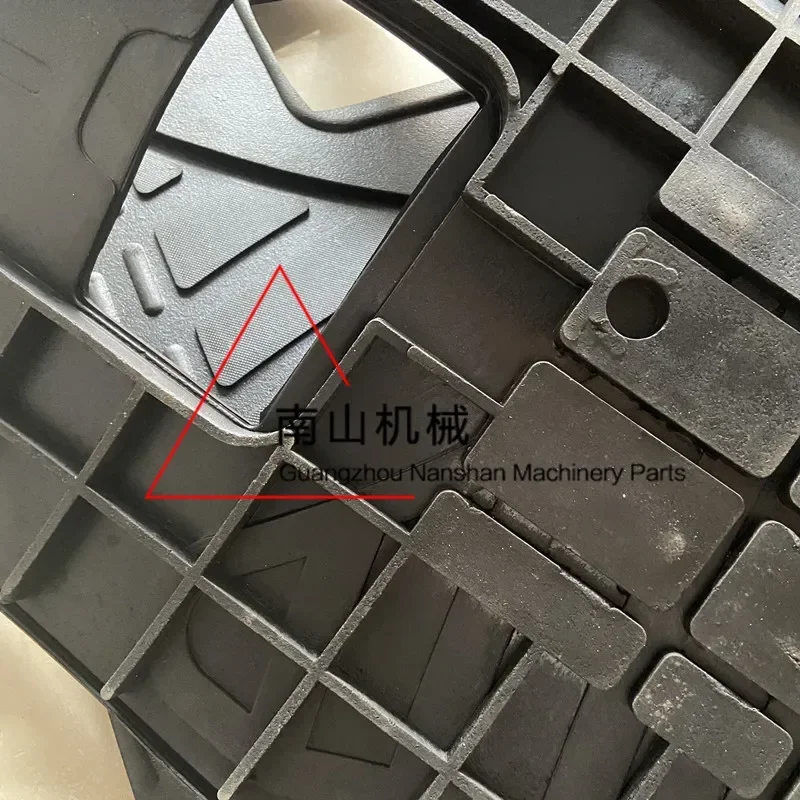 Floor Mat for Doosan Daewoo DH150/215/220/225/300-7 Floor Adhesive Cab Rubber Excavator Accessories