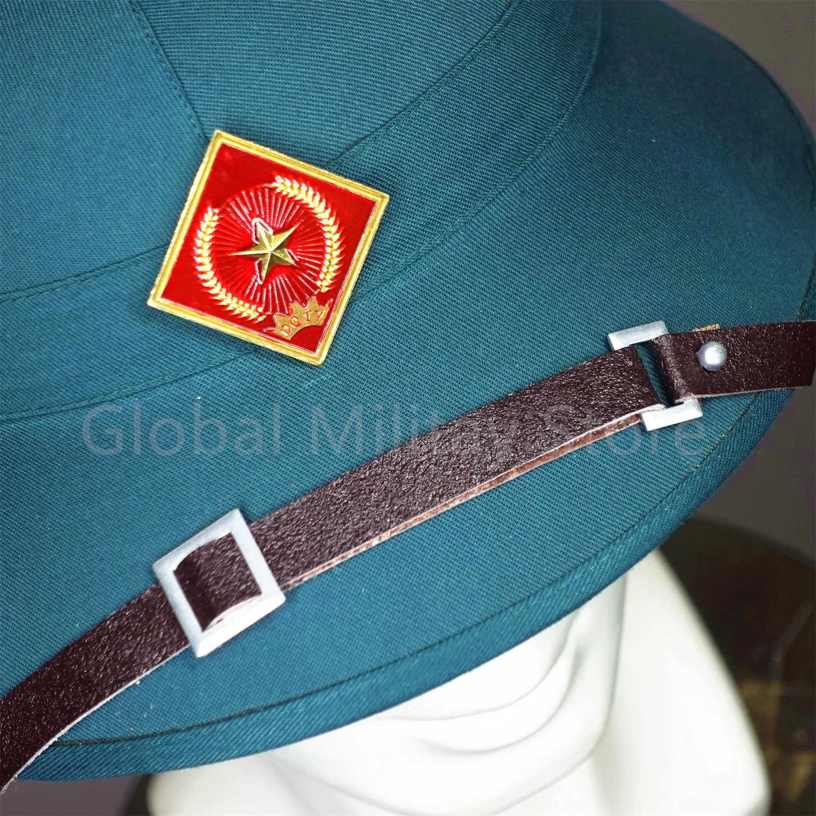 Original Military Surplus Brand New Vietnam Militia Cool Helmet with Badge Light Weight