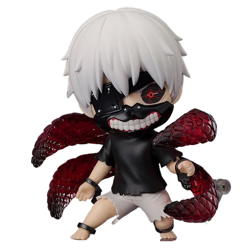 

Spot SalePrecio bajo en Stock GSC Original Nendoroid Tokyo Ghoul KEN KANEKI Anime figura acción molo juguete para regalo para c
