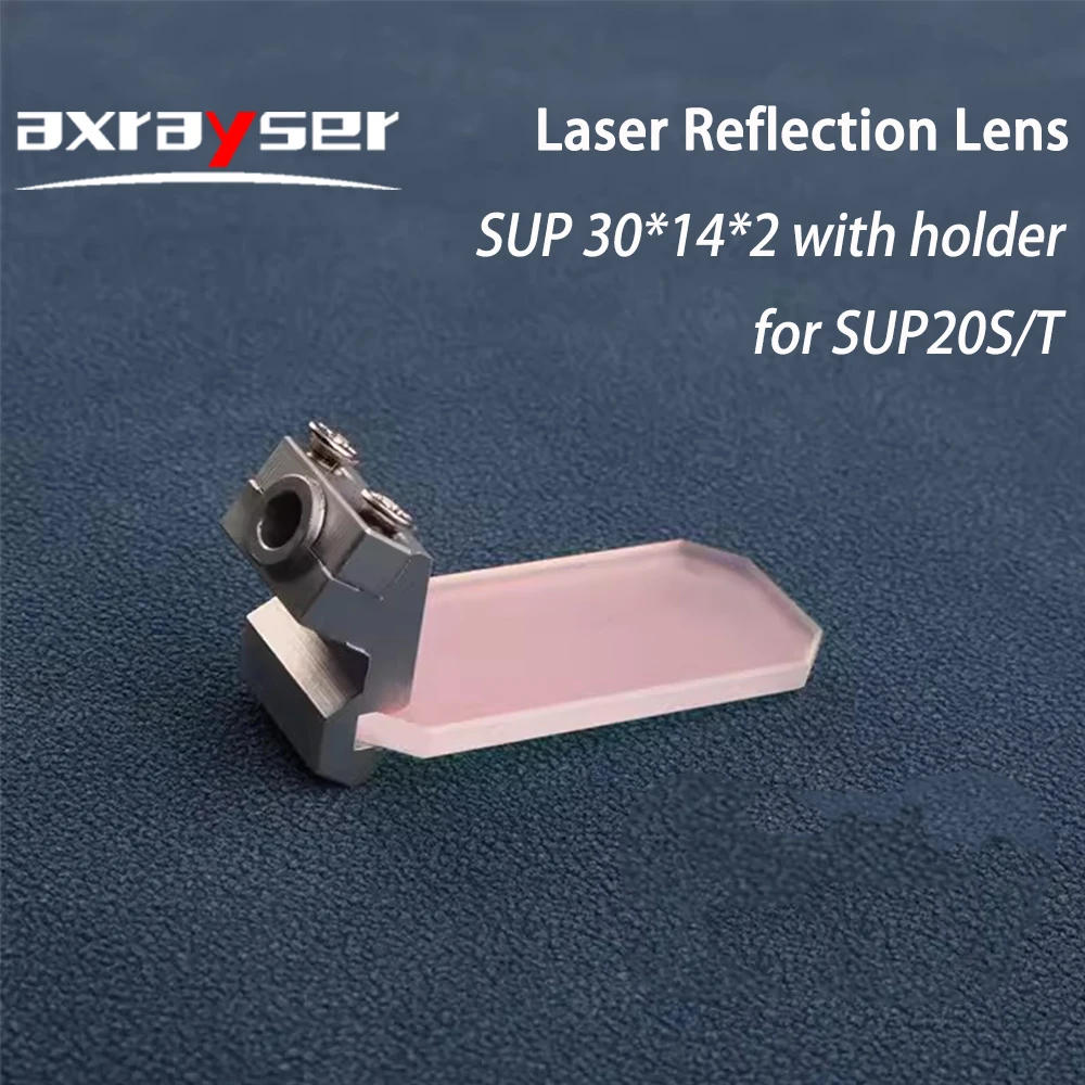 Imagem -03 - Espelhos Refletores a Laser Portáteis Wsx Sup Qilin Hanwei Soldador Cabeça de Corte Colimação Lente Reflexiva com Suporte 30x14x2 mm