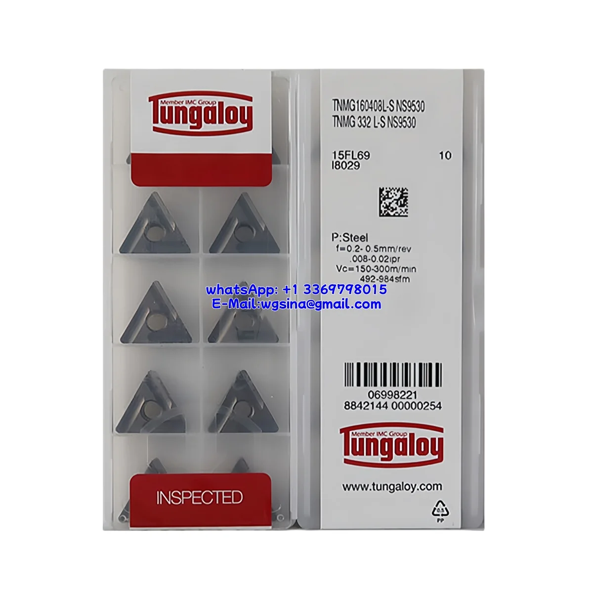 

100% оригинальные токарные пластины TNMG TNMG16 TNMG1604 04-R-S(J) NS530