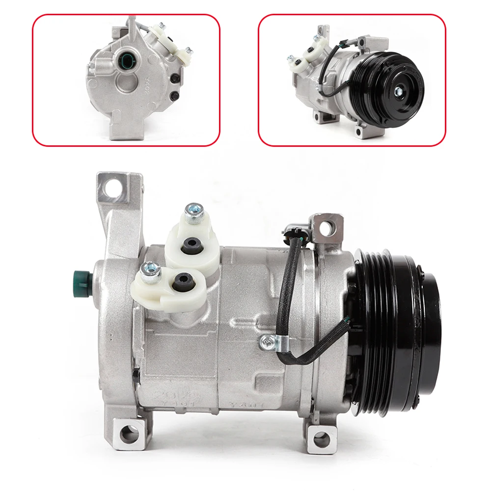 Ac Compressor En A/C Koppeling Voor Cadillac Chevrolet Gmc Hummer Co 29002c 78376