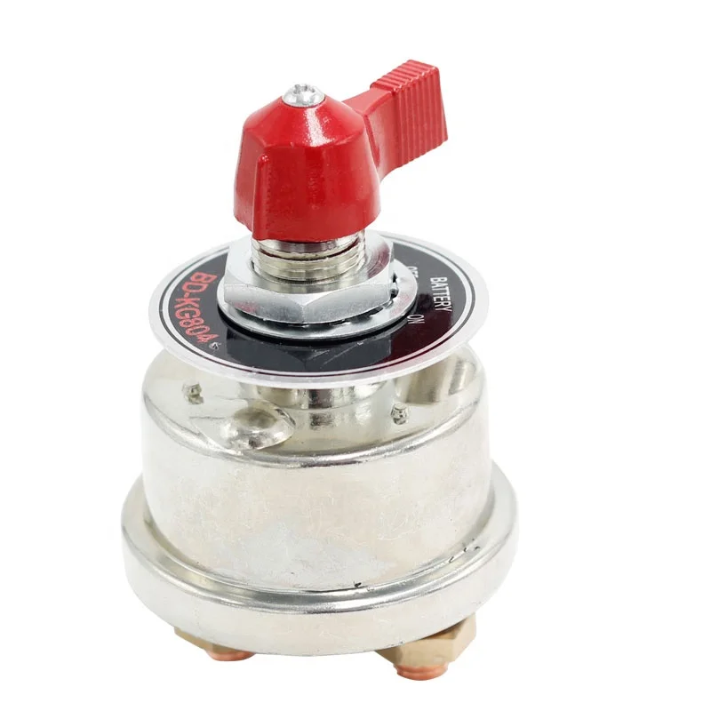 

300A Red HandleMaster Battery Disconnect Switch 2 Post SPST Kill Switch Cutoff
