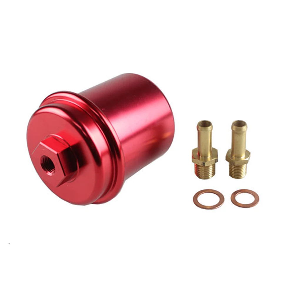 ​62MM High Quality Universal Aluminum High Flow Performance Fuel Filter Washable Filter
