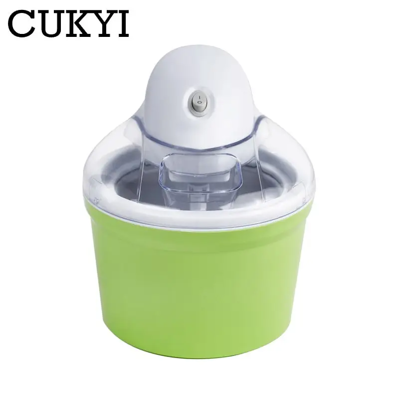 휴대용 DIY 전기 아이스크림 메이커, 냉동 요구르트, 과일 디저트 기계, 스테인레스 스틸 아이스 버킷, 냉각 맥주, 샴페인, 1.2L