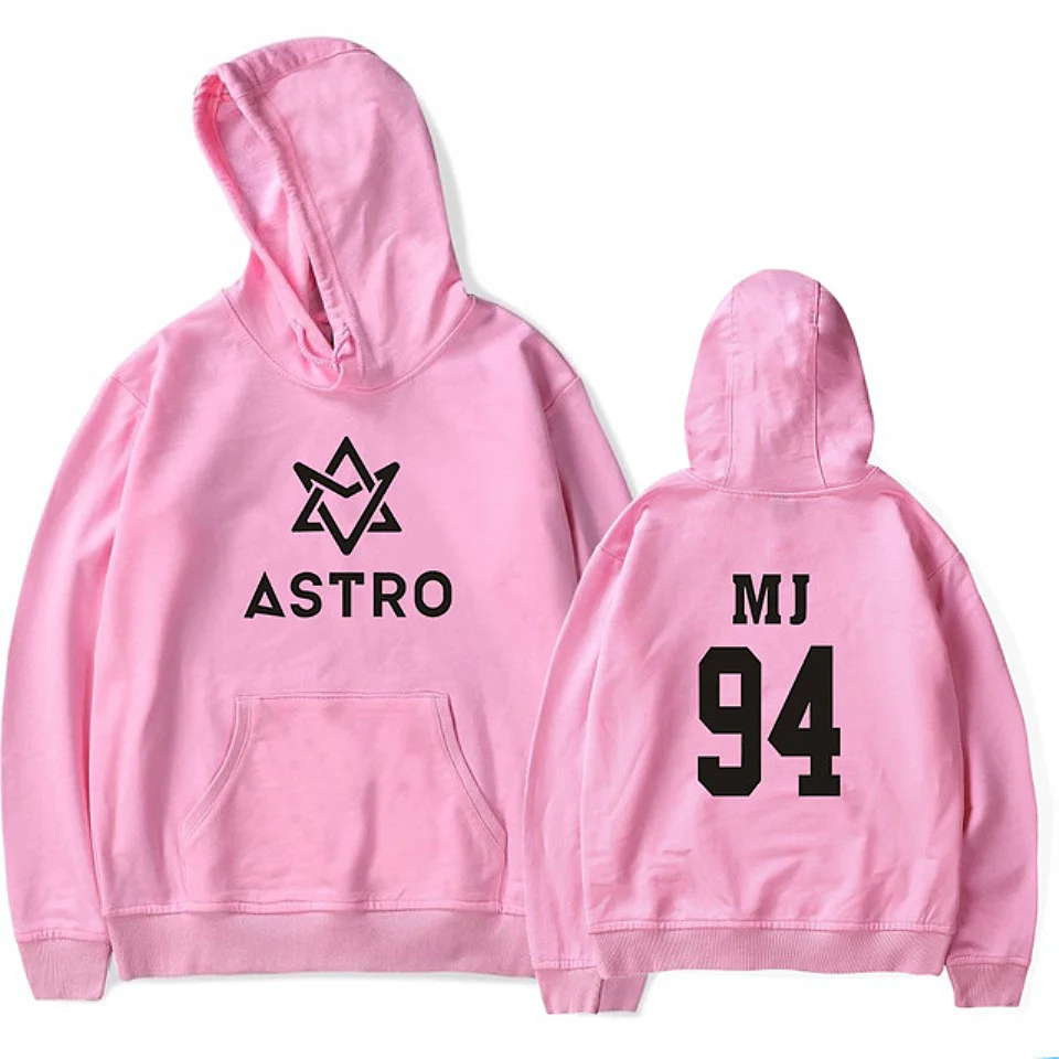 Hot Sale Men Hoodie Kpop ASTRO STAR Group Printed Hoodies Moletom Harajuku Sweatshirt Casual Pullover Hoodie Streetwear Jacket