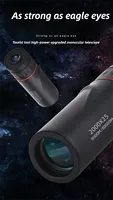 Outdoor 2025 2000X25 HD Monocular Telescope, Compact Portable for Travel, Hiking, Fishing, Camping, Stargazing, Concerts & Bird*