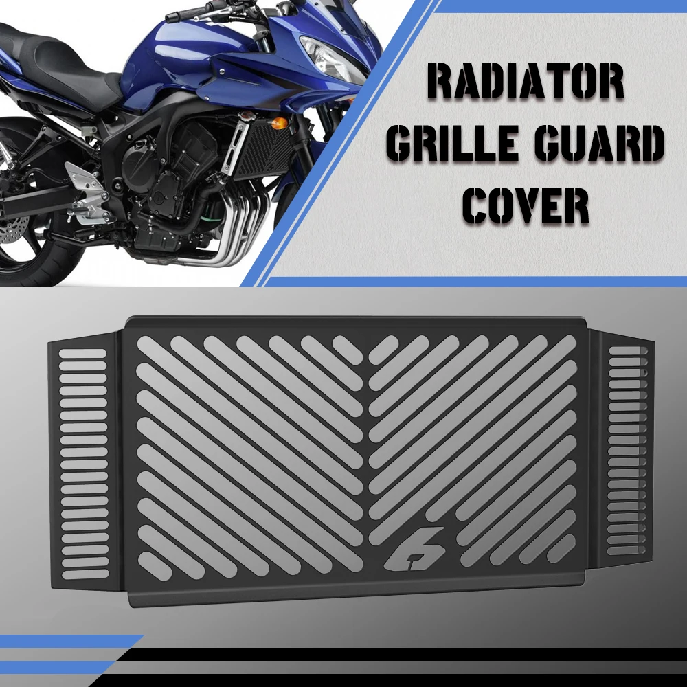 

Accessories FOR YAMAHA FZ6 N/S/S2 Fazer FZ6N FZ6S FZ6 2004 2005 2006 Motorcycle Protection Aluminium Radiator Grille Guard Cover