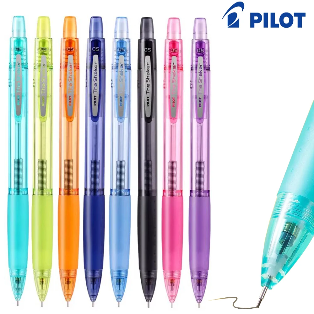 

Japan PILOT Mechanical Pencil THE SHAKER Shakes Out The Lead Core HS-125 Is Not Easy To Break The Core Cute Stationery Supplies