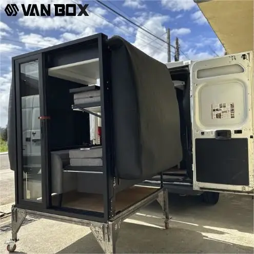Camping Van Module Box Conversion Kit Vanbox Cheap Modular Camper Van Layout Kitvan Conversion for Sale