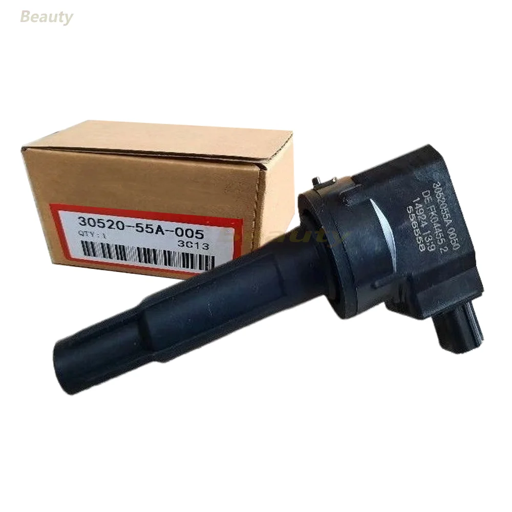 4 Pieces New Ignition Coil Hond-a Jazz 30520-55A-005 Fit for 14-19 1.5L