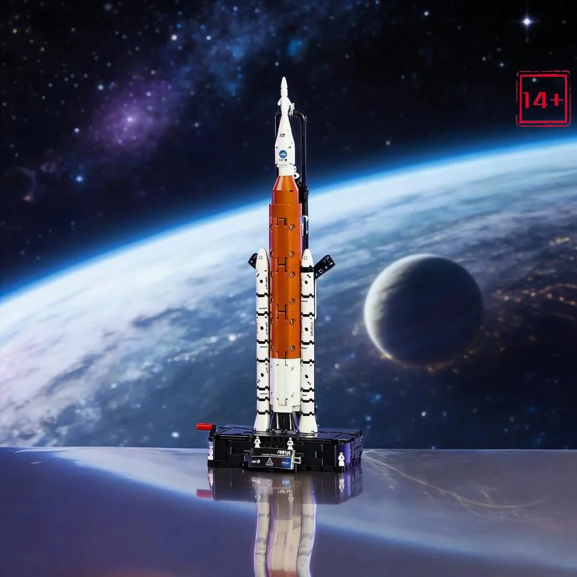 NEW Space Launch System Rocket Bricks, 632PCS STEM Building Toy for Adults Birthday Party Gifts Compatible With Legoed view 4