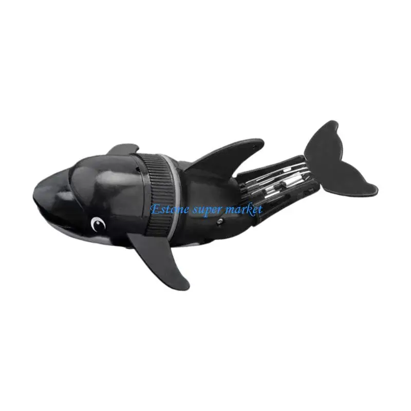 090B Automatyczna zabawka do kąpieli w kształcie delfina na baterie Zabawka wodna dla dzieci w wieku 3+