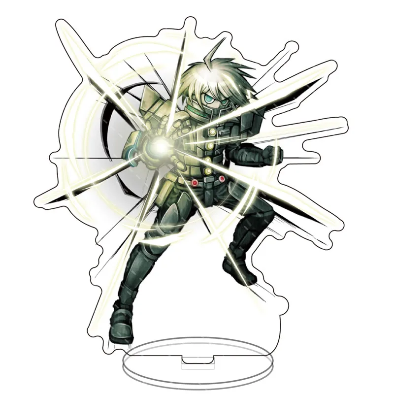 Figura anime Danganronpa V3 figurine Trigger Happy Havoc Acrilico Modello di supporto Piastra Scrivania Decor In piedi Segno Dangan Ronpa Regali