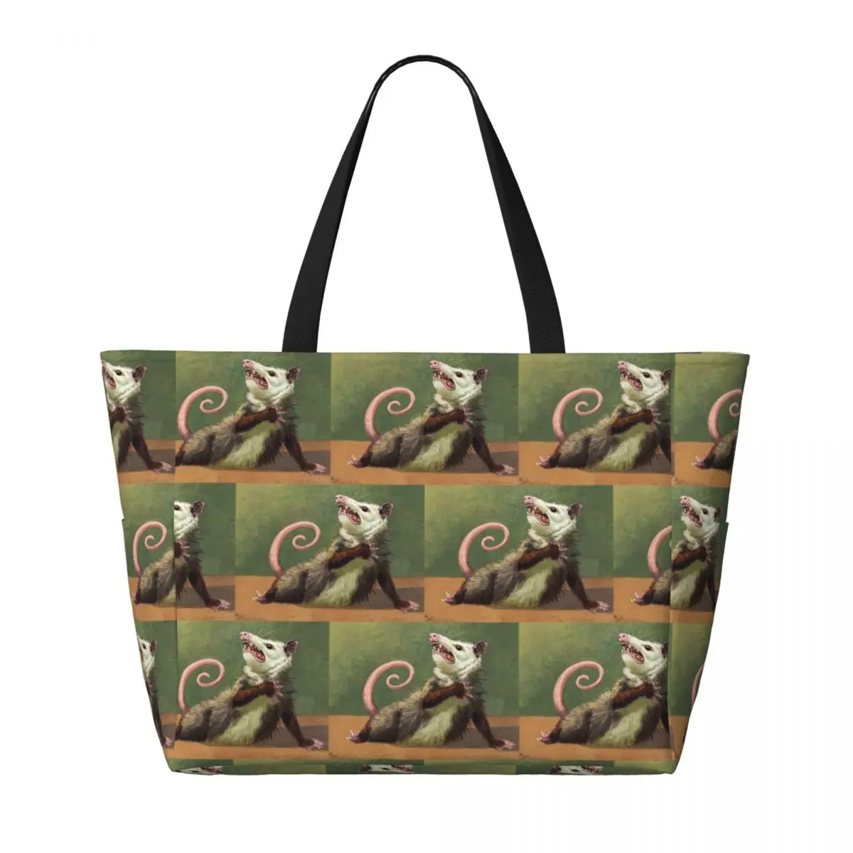 الهواة Opossum الممثلة حقيبة حمل على الشاطئ حقيبة رياضة رياضة اليوغا واق من المطر حقيبة حمل كبيرة المرأة حقيبة سفر حقيبة اللياقة البدنية