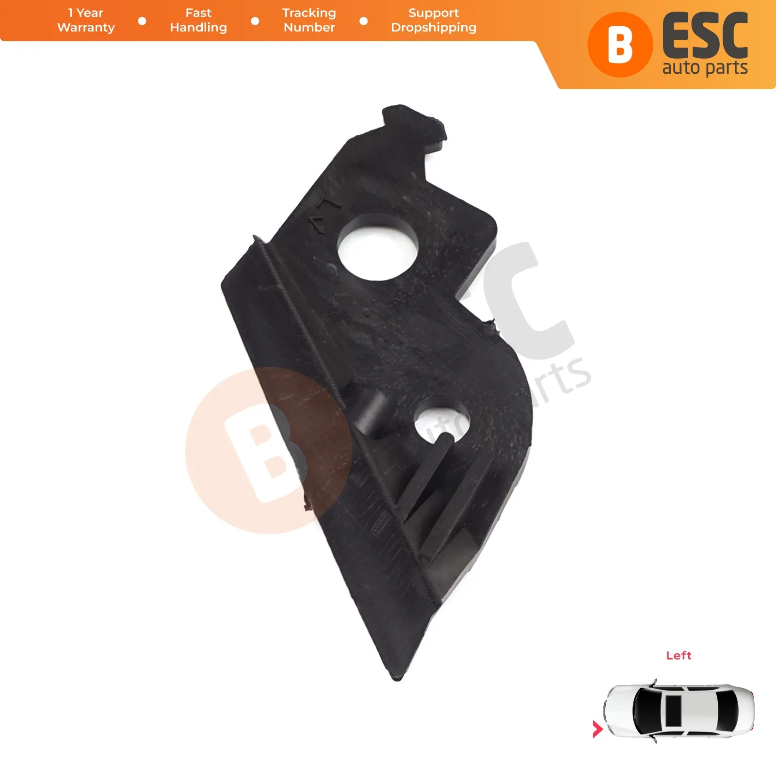 Farol do carro Habitação Reparação Mount Holder, Suporte Tab Clips, Esquerda para Renault Megane MK2 2002-2008, 260604235R, EHL14