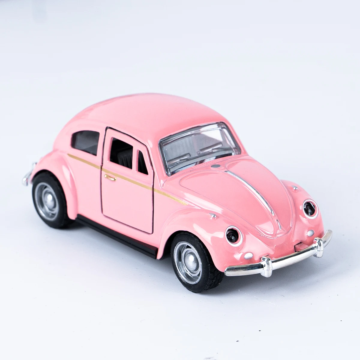 คลาสสิก 1: 36 เปิดโลหะผสมประตู Retro Beetle รถยนต์รุ่นเด็กชายและเด็กวันเกิดของเล่นของขวัญรถมินิเครื่องประดับ
