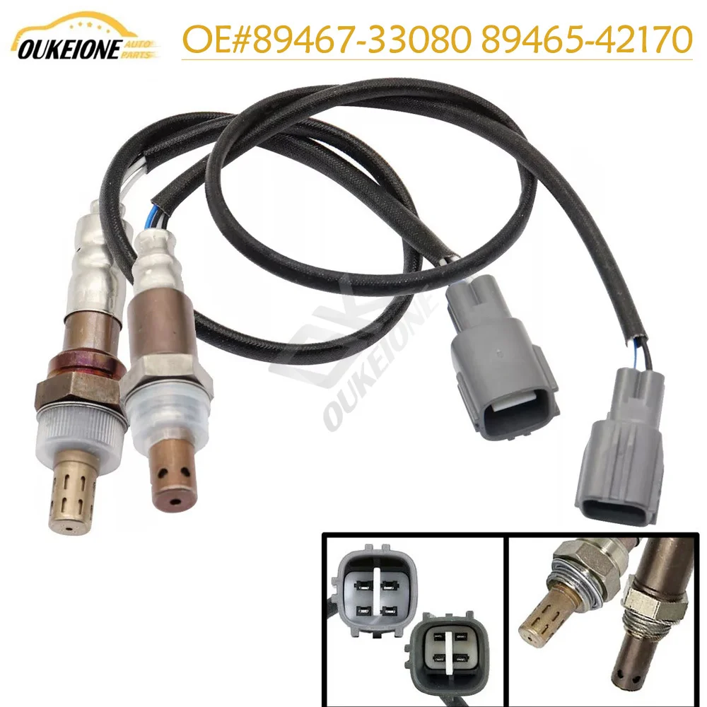 

For Toyota Camry 2007 2008 2009 2010 2011 RAV4 2006 2007 2008 2.4L Oxygen Sensor Upstream Downstream 89467-33080 89465-42170