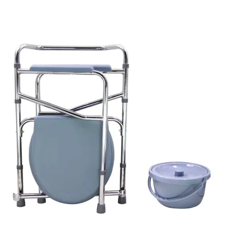 Electric Patient Lift Transfer Chair Wheelchair Toilet for Elderly