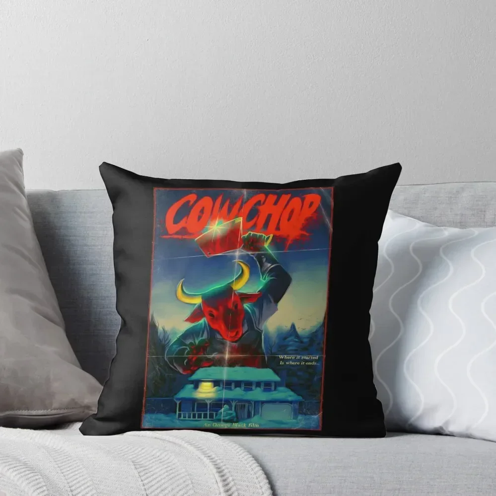 Cow chop Throw Pillow Pillowcases For Pillows covers for pillows pillow