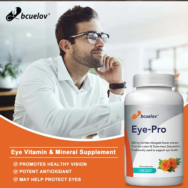

Lutein & Zeaxanthin Supplement – Supports Vision, Dry Eyes, Eye Strain, Blue Light Protection, Macular & Retinal Health