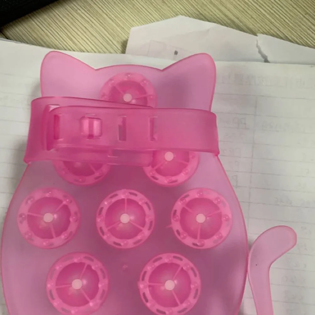 

Аксессуары для тела Массажер в кошачьем стиле с вращающимся металлическим шариком для удаления усталости и уменьшения целлюлита Массажер с розовым стальным шариком