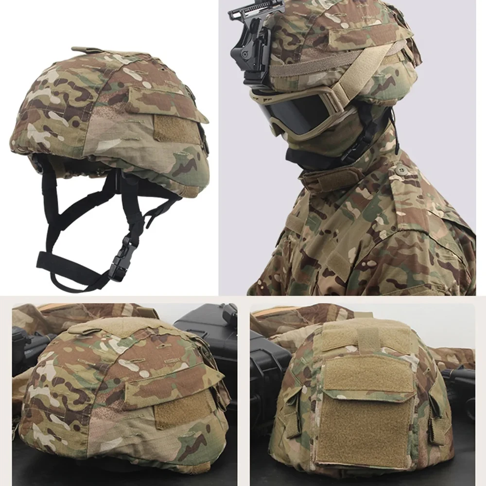 MICH 2000 Tactical Helmet Cover Airsoft Helmet Cover Accessories for Ver2 ACH Helmet Hunting Paintball Shooting Helmet Cloth