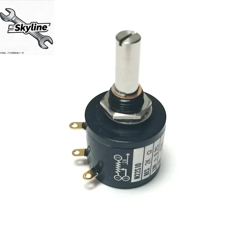 Original NIDEC COPAL M22S10 Precision Ten-coil Wire Wound Potentiometer M22S10