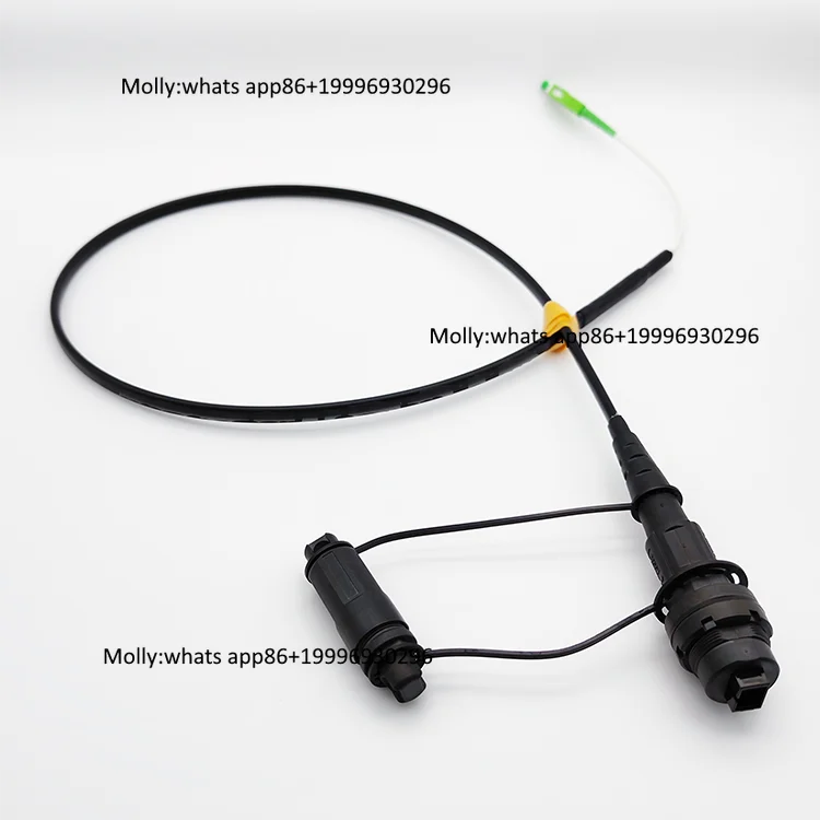 Cable De Parche De Fibra Optica Opti OPT Conector Reforzado Macho a SC/APC Monomodo 10ft 3M LWL Kabel Glasfaser for FTTH