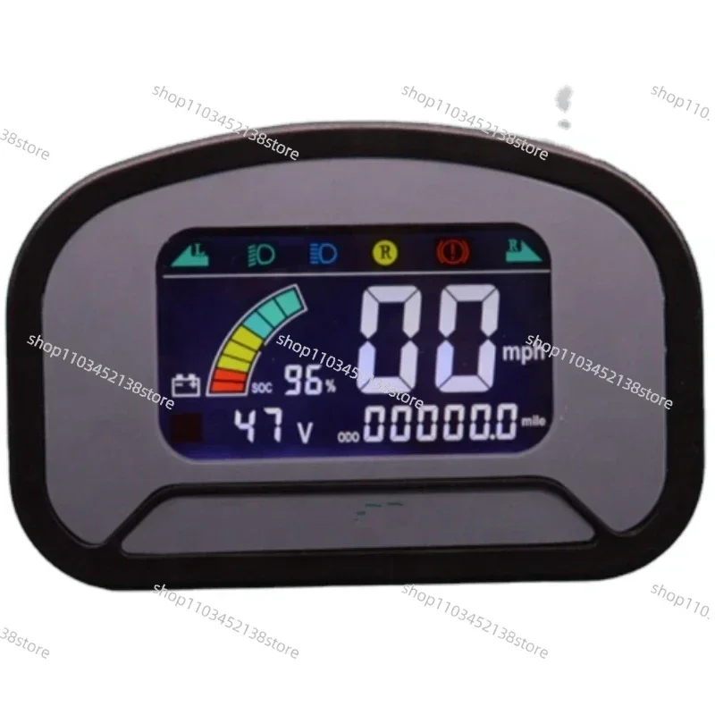 Electric Golf Cart Mini Bus Car Instrument Cluster Led Dash Board