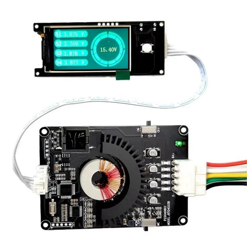 

3S 4S Active Balance Board Li- Lifepo4 Equalizer Balancer BMS Battery Pack Transformer Balancing Module