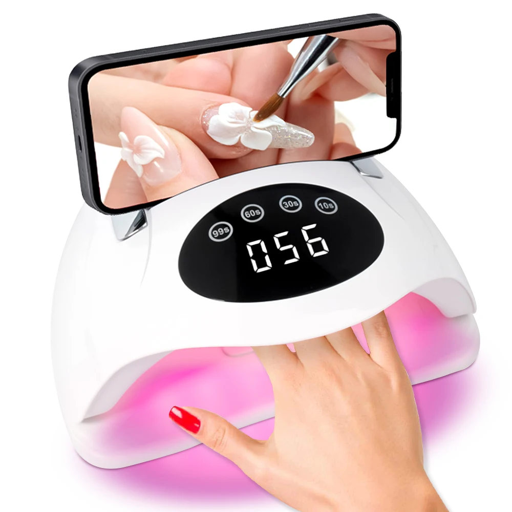 

320W LED UV Nail Lamp For Manicure 72LEDS Drying Lamp For Curing Gel Nail Polish With Large LCD Screen Auto Sensor Salon Tools