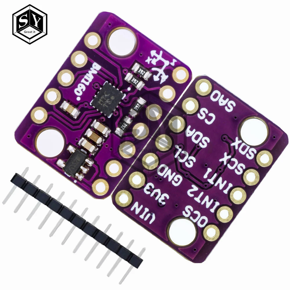 1PCS BMI160 Latest Stance Accelerometer Gyroscope module 6 Dof inertial Measurement Sensors