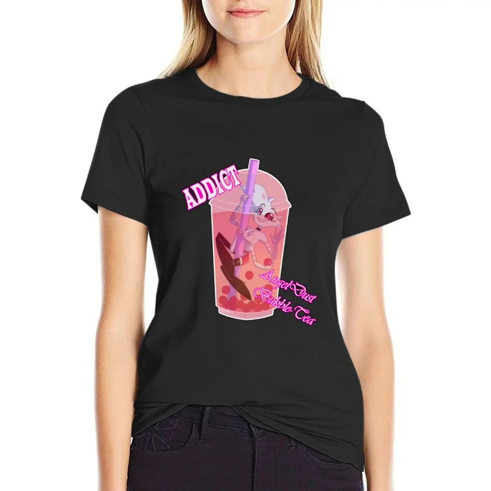 

Bubble tea - Angeldust T-Shirt female Female clothing plus size tops western t shirts for Women