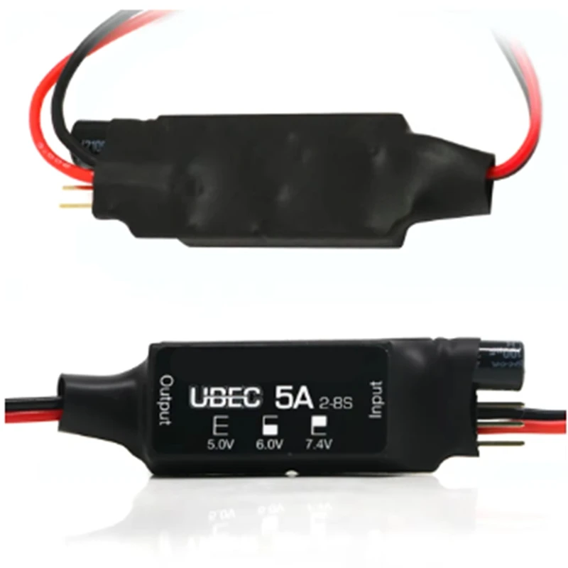 UBEC 5A V2 Air High Voltage Regulator Module 2-8S 5V 6V 7.4V 5A Adjustable BEC For Crawler