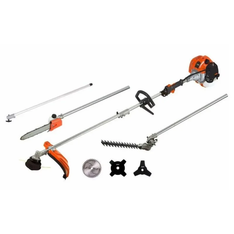 52Cc Multifunctional 5 in 1 Garden Tools - Brush Machine, Grass Trimmer, Chainsaw Fast Delivery