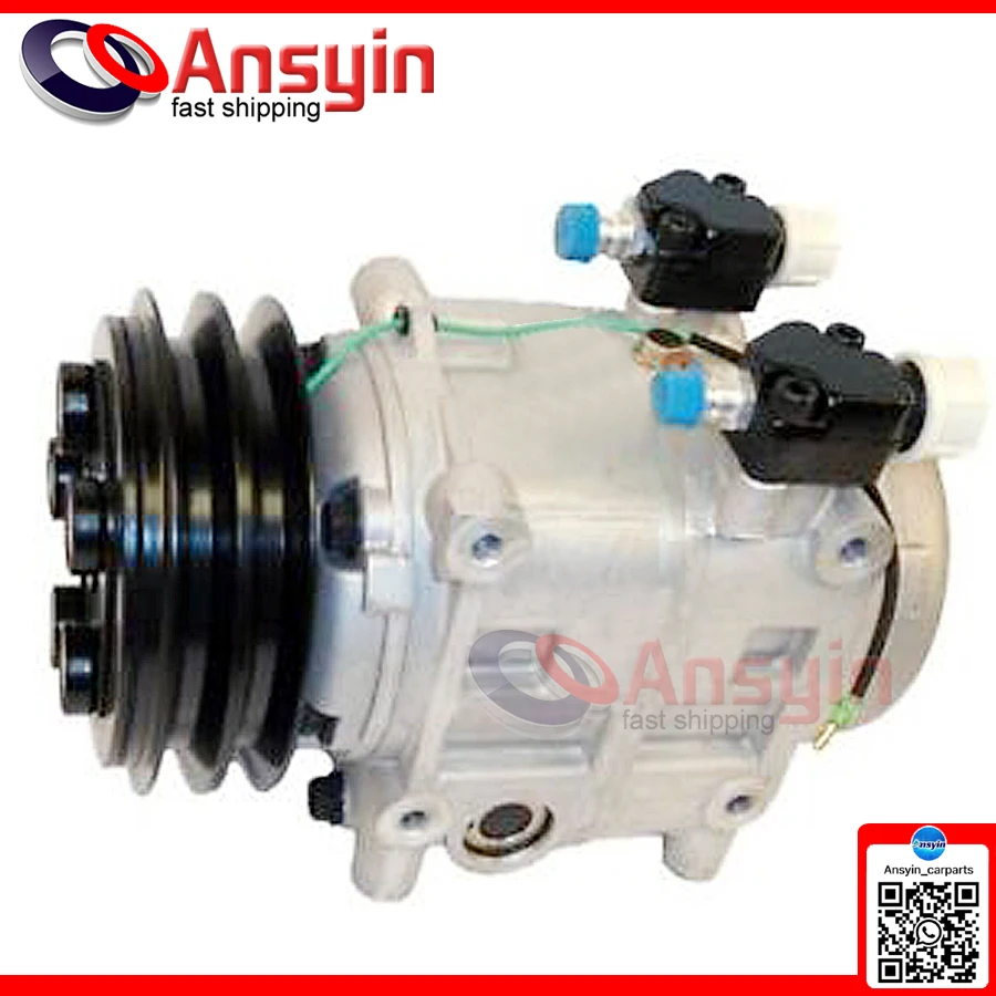 DKS32CH Tm31 bus compressor for Nissan Coaster mini bus 506010-1720 506210-0511 5060101720 5062100511 12V / 24V TM31