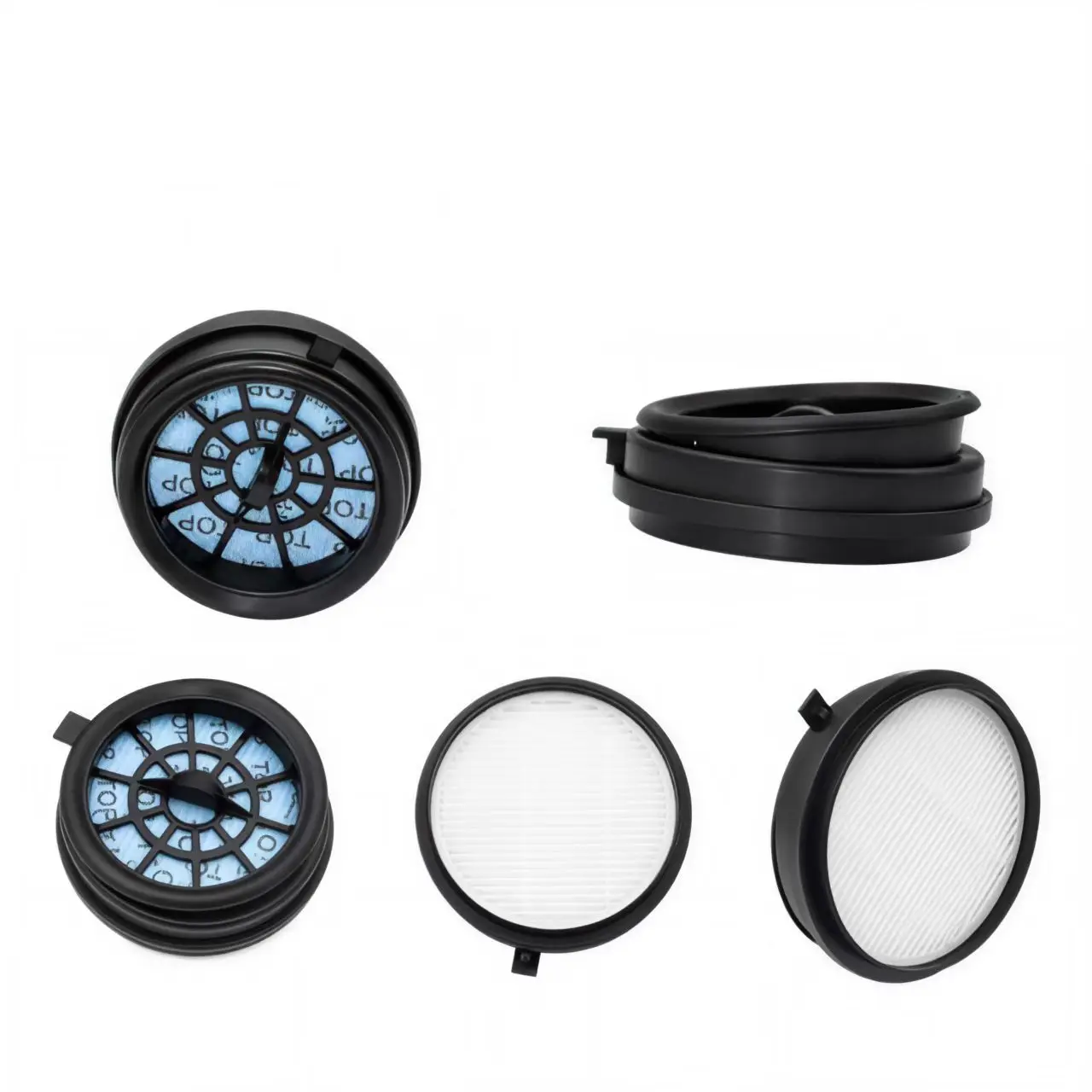 Washable HEPA Filters for Vactidy For Vexilar For Blitz For V12 Cordless Vacuum Compatible Replacement Set 3 Pieces