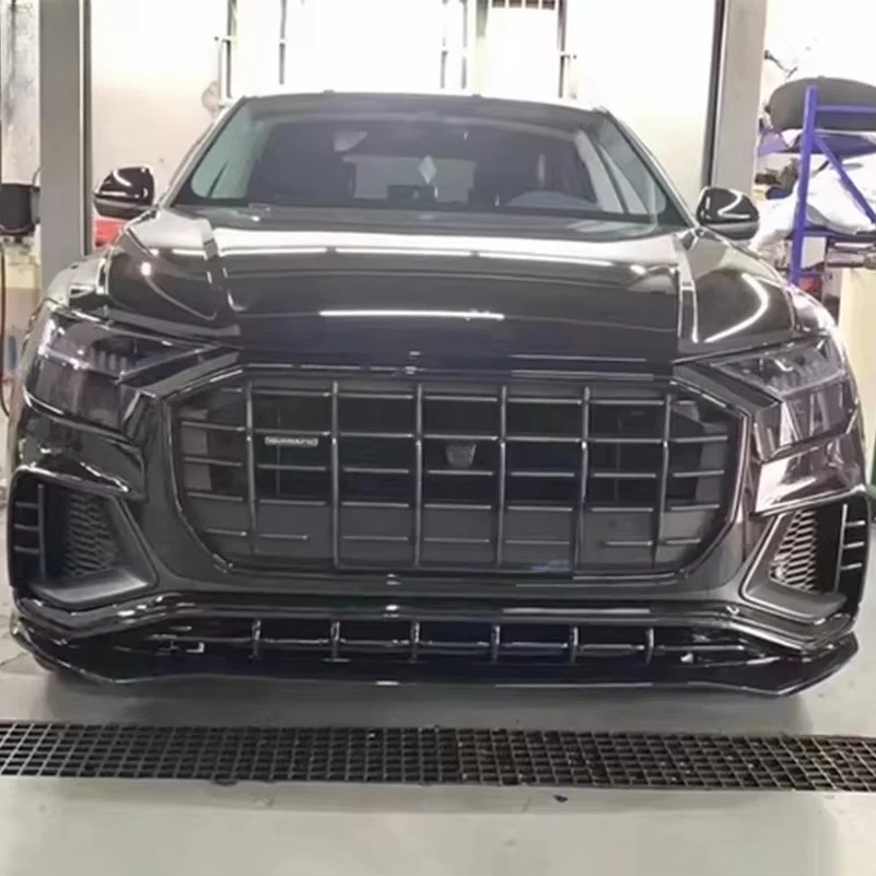 STLF For Q8 SQ8 2019+ a Style Body Kit in Wet Carbon Fiber - Unique Carbon Pattern Full Aero Package, Real Carbon Fiber Parts 3