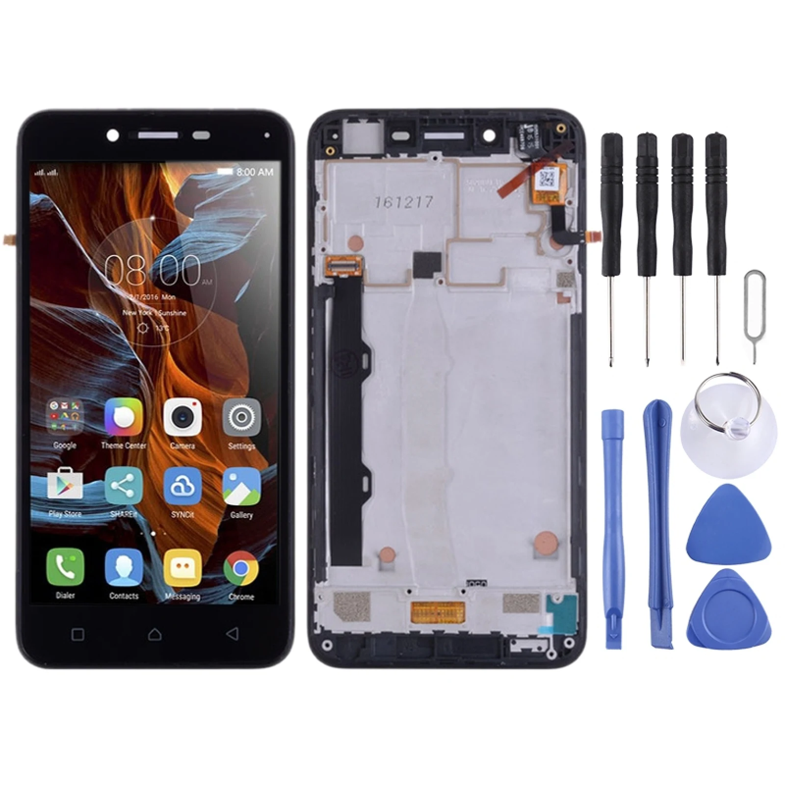 Mobile phone parts OEM LCD Screen for Lenovo Vibe K5 Plus A6020A46 A6020l36 A6020l37 Digitizer Full Assembly with Frame