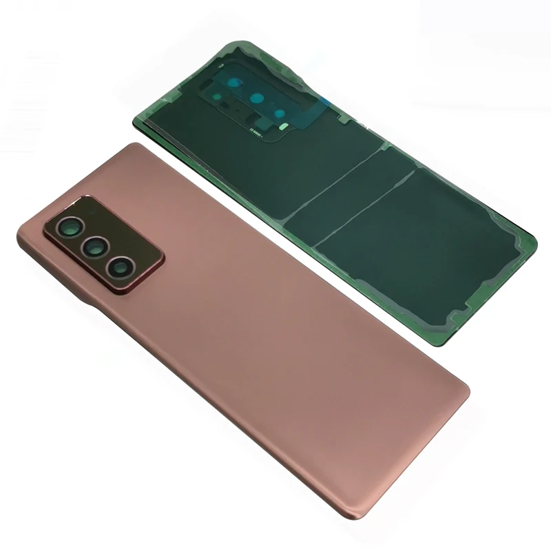 For Samsung Galaxy Z Fold 2 Fold2 5G Back Battery Cover Glass Rear Housing Cover Replacement With Camera Lens for Galaxy z fold2