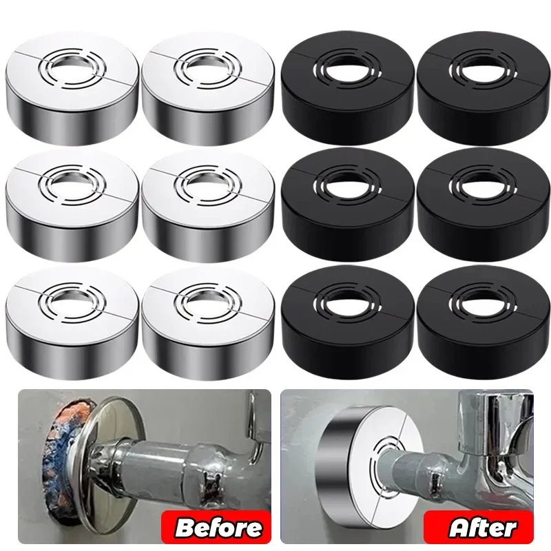 

5/1PC Detachable Faucet Decorative Cover Adjustable Wall Angle Valve Panel Water Pipe Cover For Kitchen Bathroom Tap Accessories