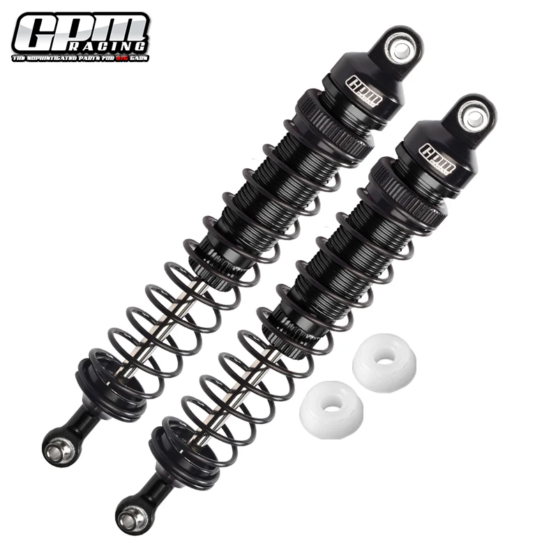 GPM Aluminum Rear Adjustable Spring Dampers For LOSI 1/10 Rock Rey Baja Rey