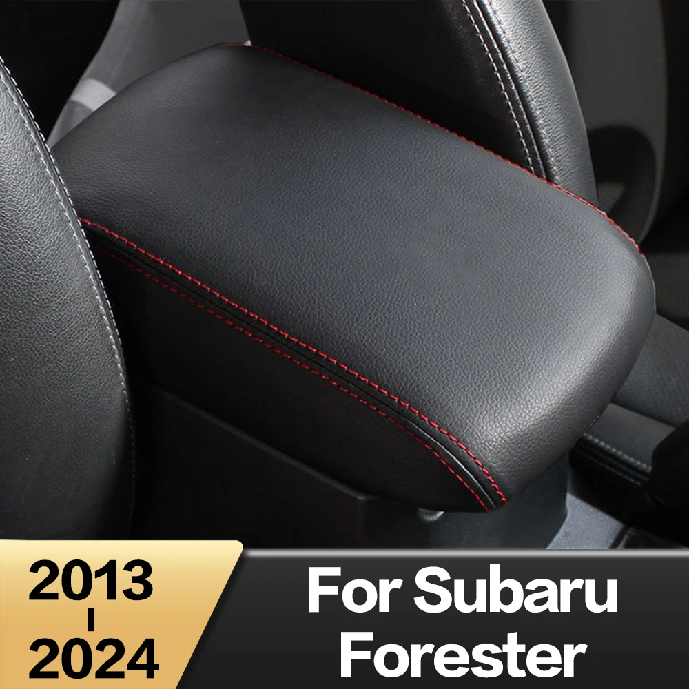 For Subaru Forester 2013 - 2024 2023 2022 2021 2020 2019 Car Armrests Box Cover Central Control Interior Decoration Accessories