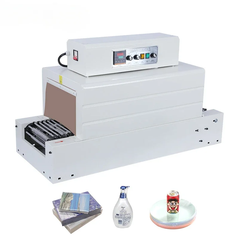 BS-3020 Chain & Iron Industrial Automatic  Net Heat Shrink Tunnel Shrink Film Wrapping Machine Packaging Shrink Machine