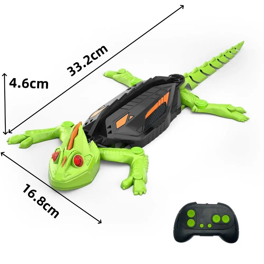 Ricaricabile Arrampicata su Parete RC Lucertola Giocattolo Telecomando Realistico Scalatore Gecko Robot Giocattolo LED Occhi Scarafaggio Ragno Giocattolo Per I Bambini
