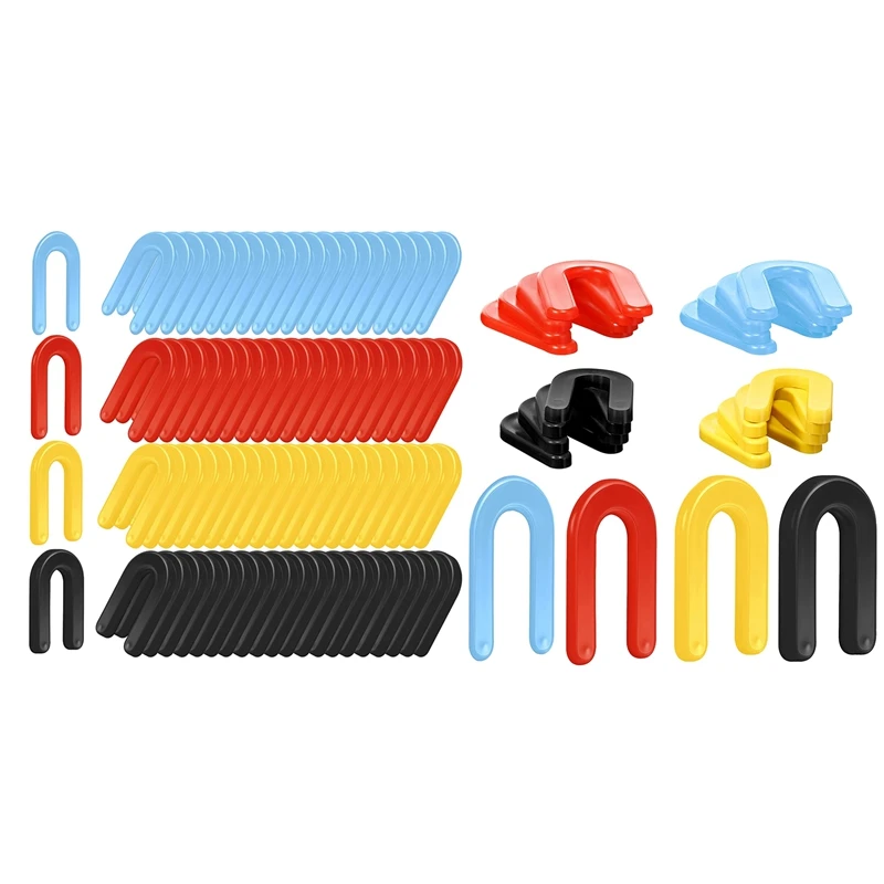 Plastic Shims Structural Horseshoe U Shaped Tile Plastic Shims For Leveling,1/4Inch, 3/16Inch, 1/8Inch, 1/16Inch