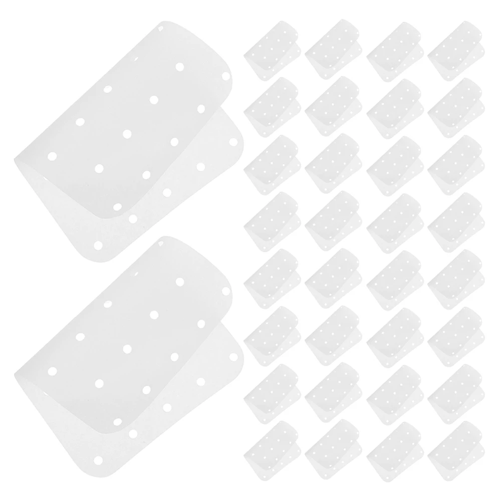 

200 Pcs Air Fryer Paper Liner Oil Absorbing Sheets for Cooking Food Grease Baking Pan Nonstick Disposable Pads